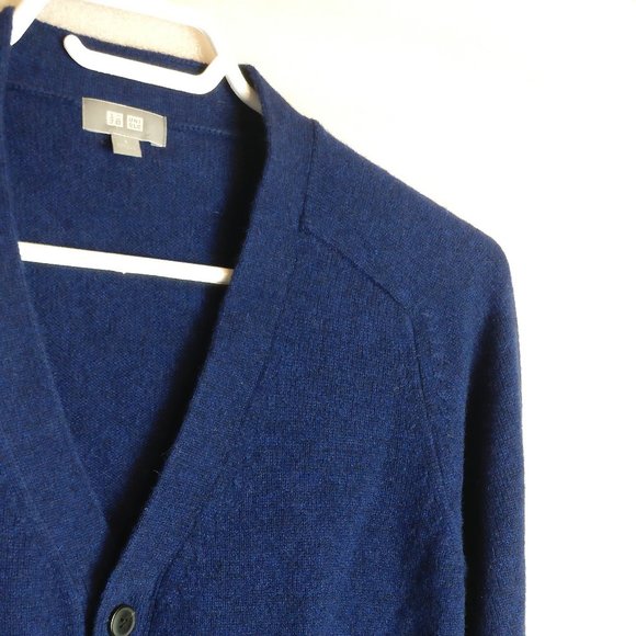 Warm 100%WOOL Button up Cardigan Pullover Sweater, SMALL with Measurements - Picture 2 of 8